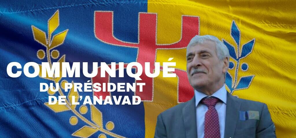 Le Président de l'Anavad : « Pour que cette révolte naissante ait un sens, il est urgent qu’elle porte le drapeau kabyle »