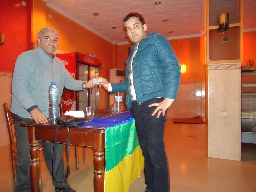 Laâziv (Naceria) : Rencontre citoyenne et remise des Cartes d'Identité kabyle (C.I.K)