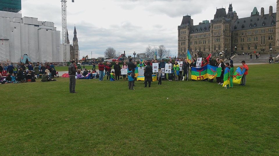 Rassemblement devant le Parlement canadien à Ottawa (photos+video)