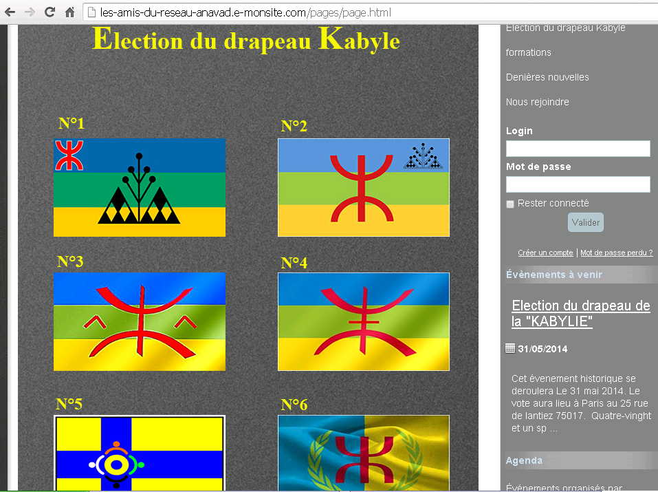 Le drapeau kabyle : résultats des premières consultations et prochaines échéances électorales