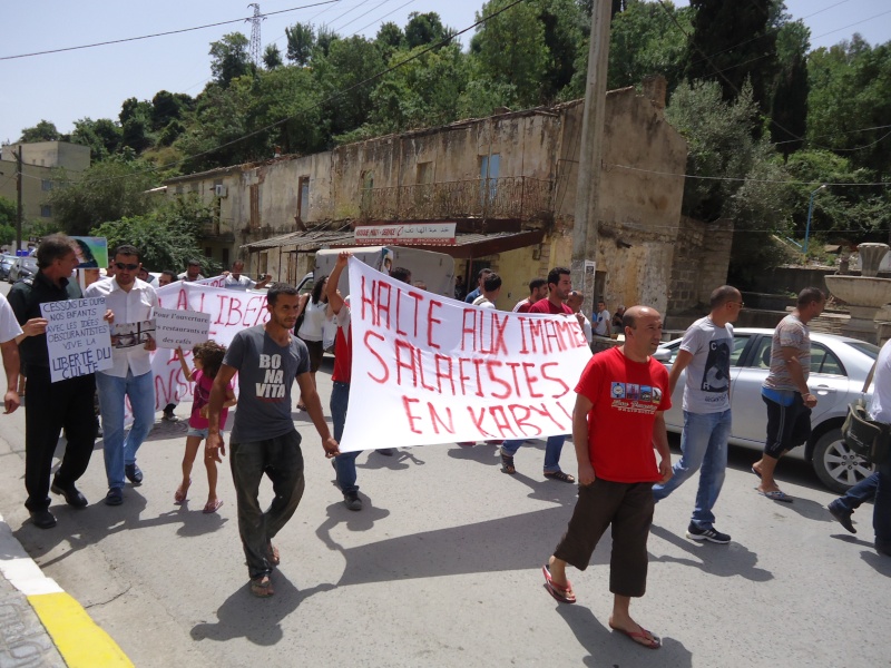 Aokas: Rassemblement  pour défendre la liberté de conscience en kabylie