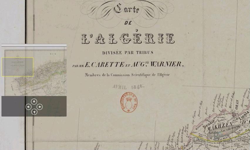 en 1846, la Kabylie ne faisait pas encore partie des possessions françaises (PH/bnf)