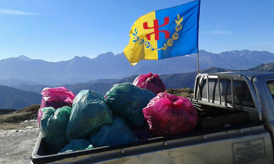 Les souverainistes Kabyles pour une Kabylie propre (PH/SIWEL)