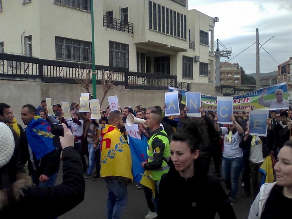 Encore une mémorable marche du MAK à Tizi-Ouzou à l’occasion de Yennayer