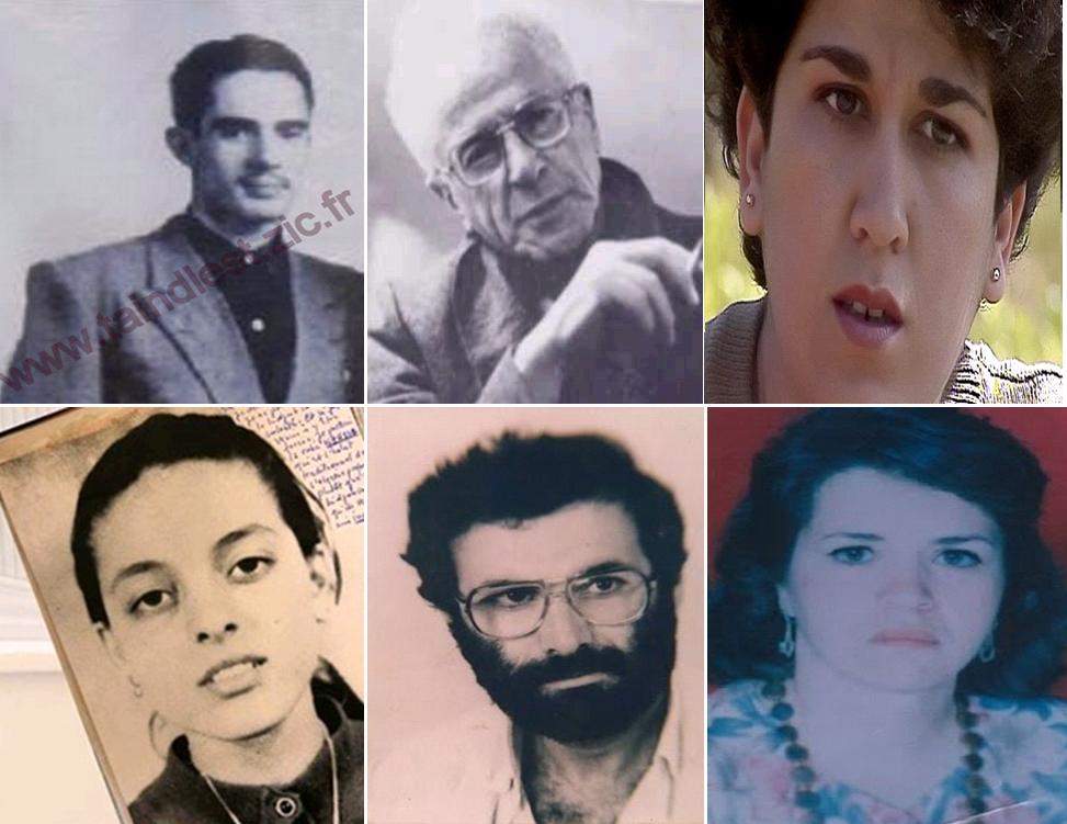Bennaï Ouali, Mouloud Mammeri, Nabila Djahnine, Katia Benguana, Moh Achour Belghezli et Dalila Drideche (PH/DR)