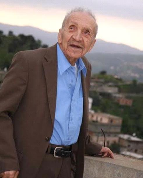 Chaâbane Ouahioune, journaliste-chroniqueur, essayiste et romancier Kabyle, décédé lundi 4 avril 2016 à l’âge de quatre-vingt-quatorze (PH/DR)