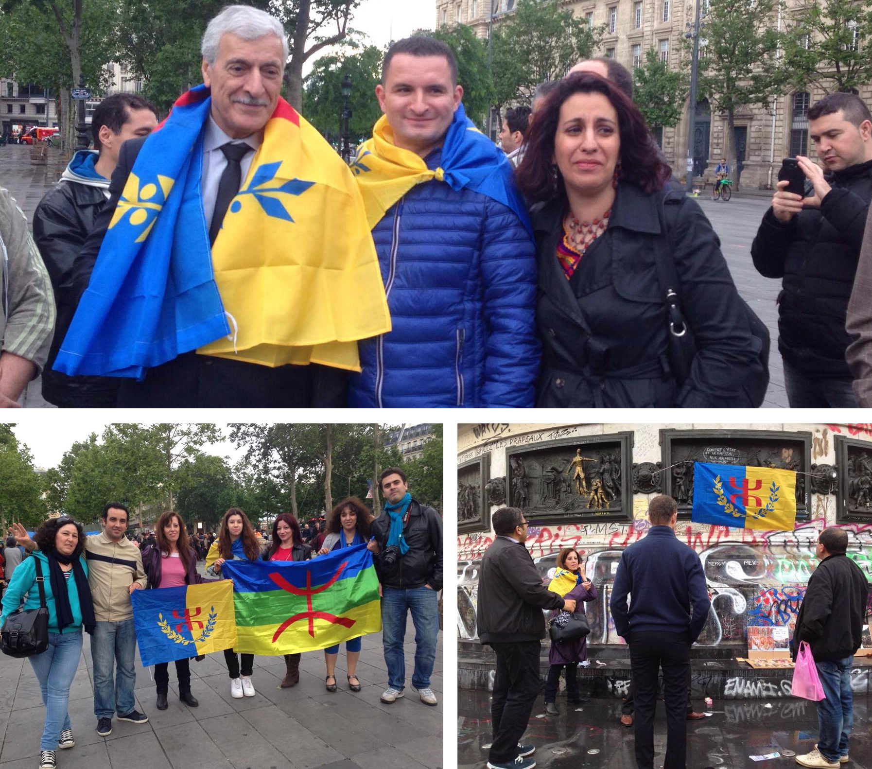 Paris : Des bougies pour célébrer la Journée de la Nation Kabyle