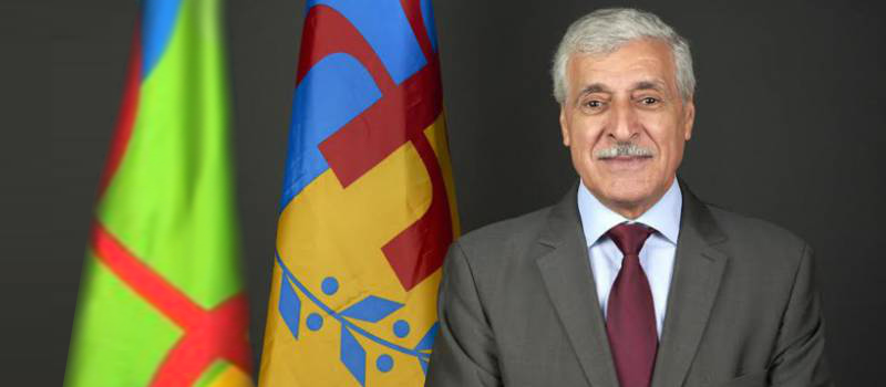 Ferhat Mehenni, président du Gouvernement provisoire kabyle en exil (PH/Anavad)