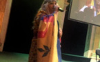 Malika Domrane a brandi le drapeau Kabyle lors de la cérémonie controversée de Yennayer à l'Hotel de ville de Paris