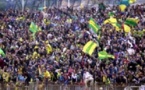 Finale de la Coupe d'Algérie : les supporters du club kabyle, JSK, triés sur le volet