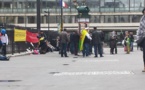 Rassemblement à Paris devant le siège de l'AFP (photos+vidéo)
