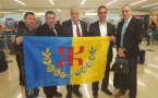 Ferhat Mehenni est arrivé à New York : Conférence et lever du drapeau kabyle à l'ONU