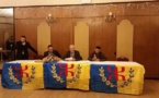 Ferhat Mehenni conference in New York at the event  of the kabyle flag raising at UN