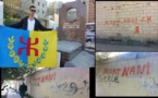 Des tags sur les murs des Issers et de Borj N'Yemnayen (Borj Menail) appelant à la mort d'un jeune militant du MAK à Boumerdes  