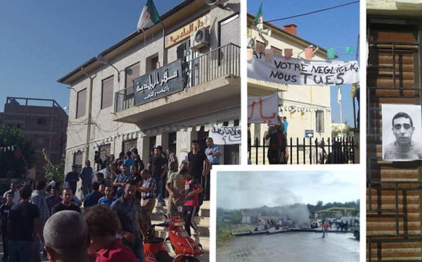 Tacaɛbet, à Boumerdes, manifeste contre la discrimination anti-kabyle de l'Etat algérien