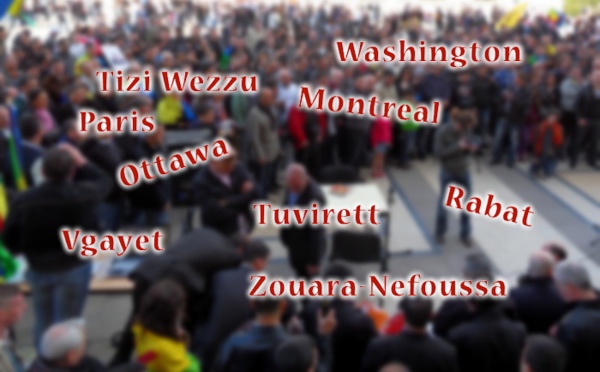 Liste des rassemblements du 10 Décembre en soutien au peuple d'At Mzab