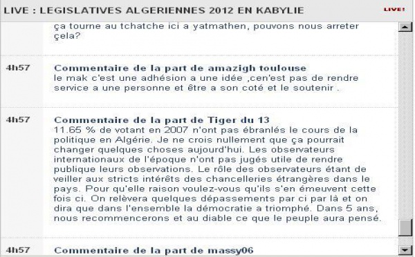 Live : Législatives algériennes en Kabylie