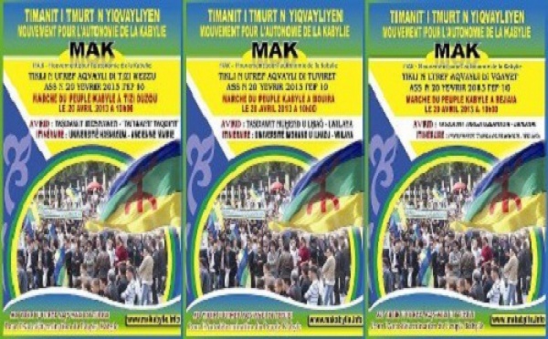 Les marches auront lieu demain en Kabylie : Rendez-vous du peuple kabyle avec l'Histoire