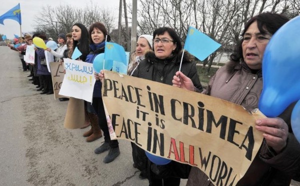 Crimée : les Tatars appellent au boycott du référendum et appellent à l’intervention de l’Otan
