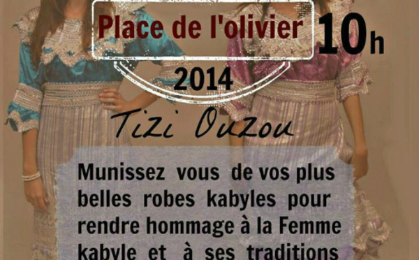 Patrimoine : une journée en robe kabyle à Tizi-Ouzou en mai