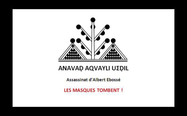 Communiqué de l'Anavad / "Assassinat d’Albert Ebossé: LES MASQUES TOMBENT !"