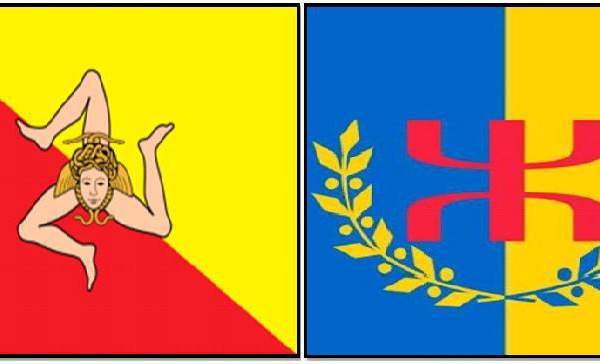 Le mouvement sicilien de libération nationale félicite le peuple kabyle qui vient de se doter de son propre drapeau