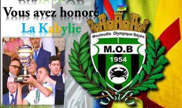 La Kabylie en fête: Le MOB remporte son premier titre