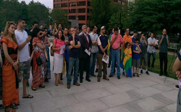 Vidéo/ Lever du drapeau kabyle à Philadelphie