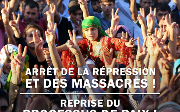 Le MAK, solidaire de la cause kurde, se joint à l’appel « 3 jours de solidarité avec le Kurdistan » : Manifestation à Paris, le dimanche 18 octobre