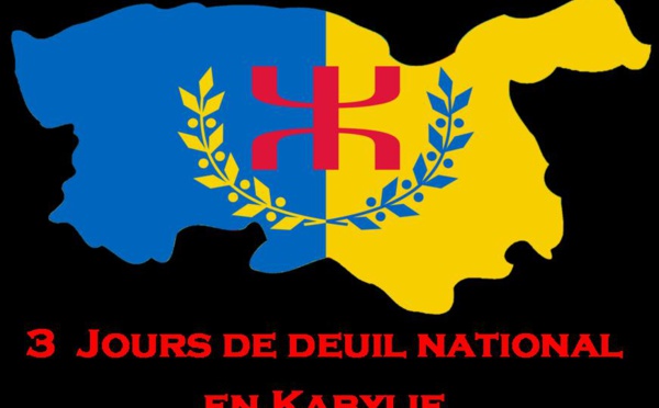Kabylie - Deuil national / Le MAK reporte ses activités