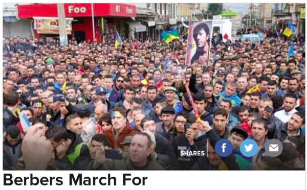 Berbers March For Independence In Algeria (traduit en français par Dahmane At Ali)