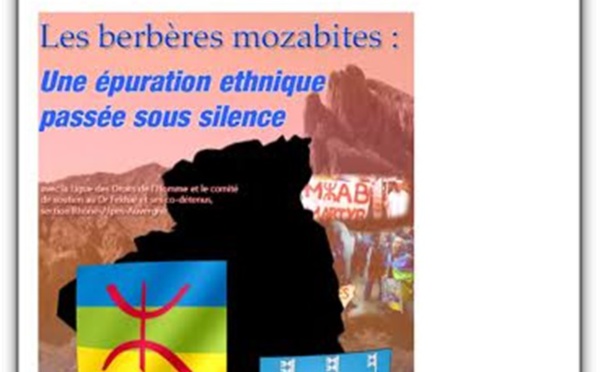 Grenoble / Conférence sur les Berbères mozabites : une épuration ethnique passée sous silence, le vendredi 29 janvier
