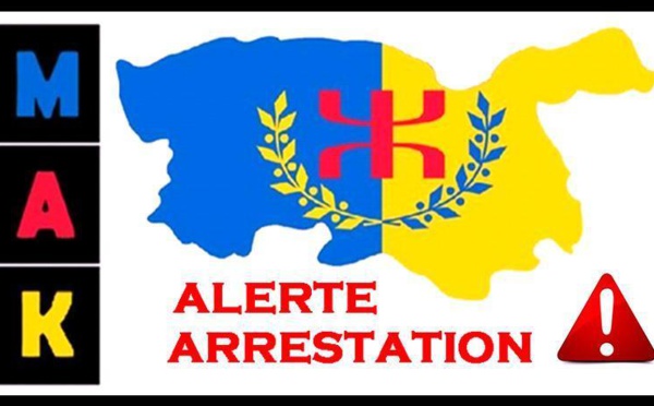 Alerte : 3 militants du MAK arrêtés à Tizi-Ouzou