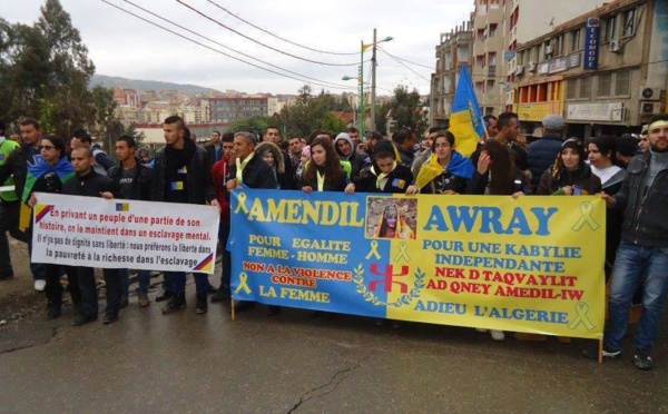 Amendil Awraɣ - Ruban Jaune aux femmes kabyles : "Joignez-vous à la marche historique du 20 Avril"